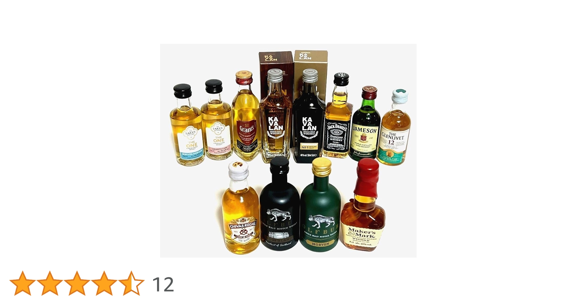 ミニチュアウイスキー ミニボトル 12本セット Amazon.co.jp: サントリー 山崎 12年 50ml 10本セット